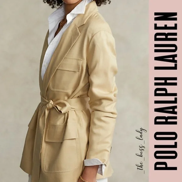 Polo by Ralph Lauren Tan Blazer - Picture 3 of 6